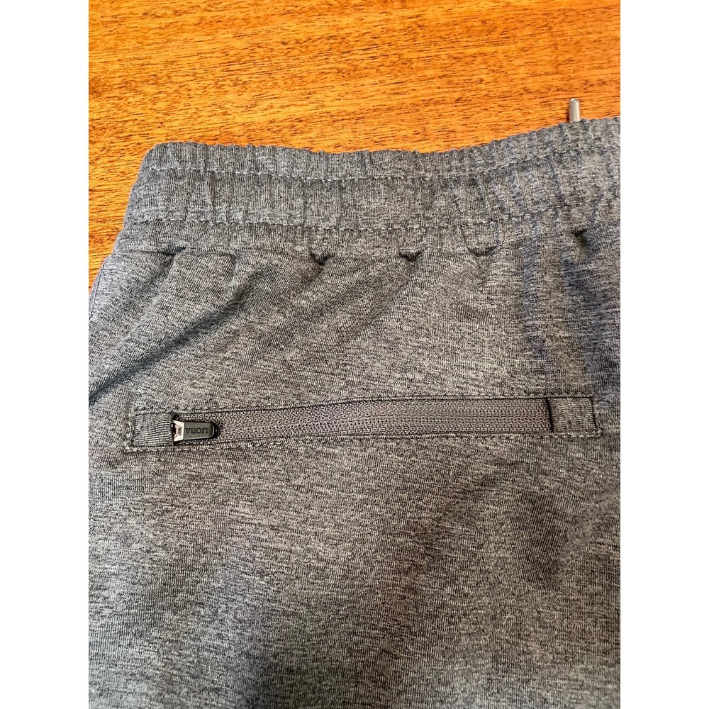 Vuori Sunday Performance Jogger V416 Mens Small Charcoal Heather Zip Gray‎ Pants - Picture 12 of 16